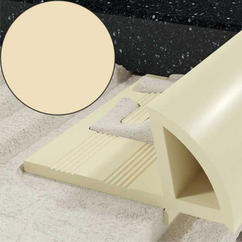 EXCELLENT Profil EN krawędziowy 8,5 mm długość 250 cm, PVC, beż beż LIEN.08,5/01