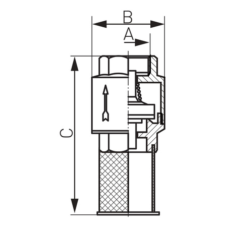 Kosz ssący 3-4"