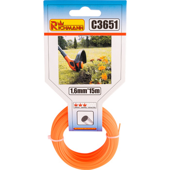 ŻYŁKA DO KOS. OKRĄGŁA 1,6/15M