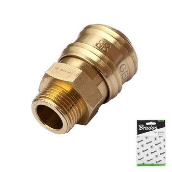 Szybkozłącze GZ 1/4" MOSIĄDZ