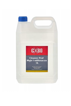 CX80 CLEANER PROF 5L – Preparat do mycia i odtłuszczania powierzchni