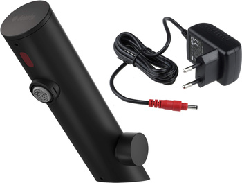 Bateria umywalkowa bezdotykowa z regulacją temperatury - 230/6V nero BQR N29V