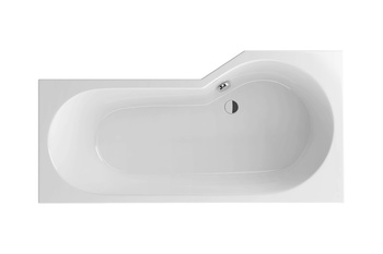 EXCELLENT Be Spot wanna narożna 160x80 cm WAEX.BSL16WH
