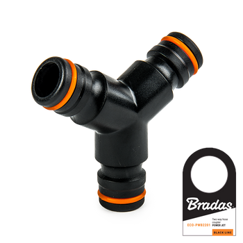 BLACK LINE Trójnik do łączenia 3 szybkozłączy POWER JET