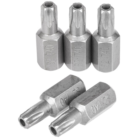 BIT 10MM TORX Z OTWOREM 60x30MM S2