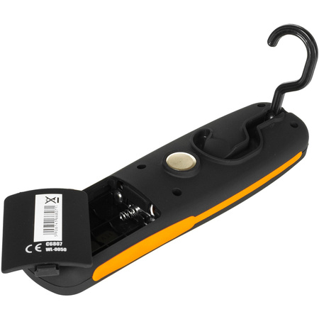 LAMPKA PODŁUŻ. COB LED MAGNES 3xAA