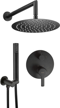 Zestaw prysznicowy podtynkowy stała nero Arnika NAC N9QP