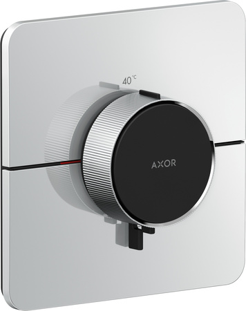 AX ShowerSelect ID Bateria termostatyczna HighFlow, softsquare, podtynkowa, Chrom