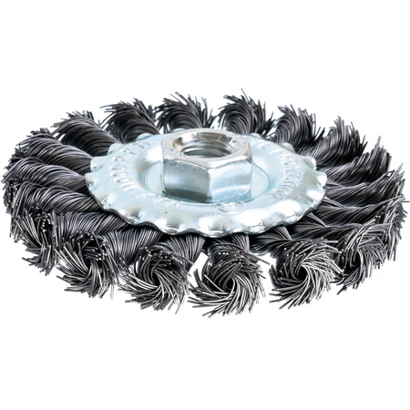 SZCZOTKA DO SZLIF. TARCZOWA 100 MM DRUT SKRĘTNY