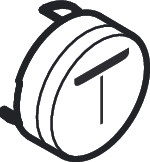 HG Symbol strumień Mono, Czarny