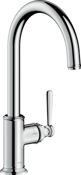 AX Montreux Jednouchwytowa bateria kuchenna 260 z obrotową wylewką, Chrom