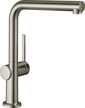 HG Talis M54 Jednouchwytowa bateria kuchenna 270, LowPressure do bezciśnieniowych podgrzewaczy wody, 1jet, Stal Szlachetna Finish