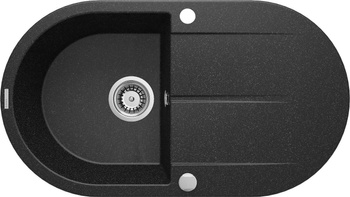 Zlewozmywak granitowy 1-komorowy z ociekaczem