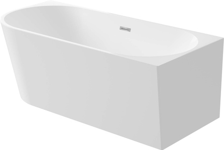Wanna akrylowa narożna/wolnostojąca prawa - 150 cm biały KDS 015P