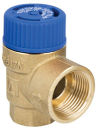 Zawór bezpieczeństwa do zasobników c.w.u. MSW, 8 bar, GW G1/2" x GW G3/4"