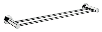 SMILE wieszak na ręcznik podwójny 600mm, chrom
