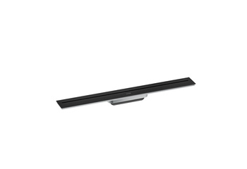 AX Drain Element zewnętrzny odpływu liniowego 700, montaż przyścienny, Czarny Matowy