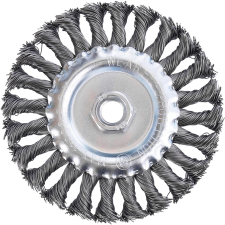SZCZOTKA DO SZLIF. TARCZOWA 125 MM DRUT SKRĘTNY