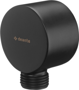 Przyłącze kątowe okrągłe nero NAC N54K