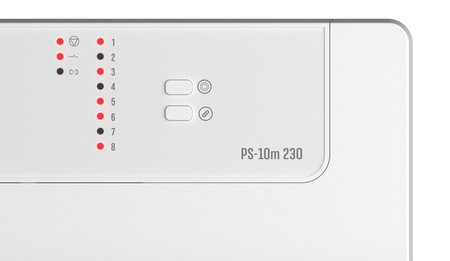 Sterownik zaworów termostatycznych PS-10 230m biały