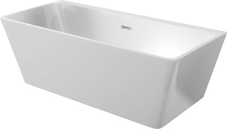 Wanna akrylowa przyścienna/wolnostojąca prostokątna - 160 cm biały KDH 016W