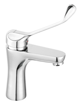 ALGEO MEDICO bateria umywalkowa stojąca, korek automatyczny z tworzywa, chrom