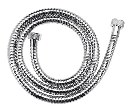 Wąż natryskowy w oplocie metalowym L - 200cm, chrom