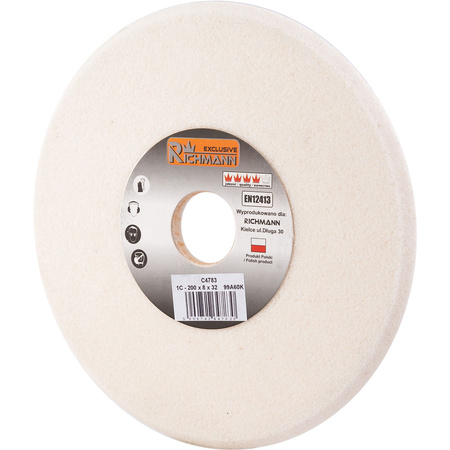 ŚCIERNICA CERAMICZNA DO OSTRZENIA 200x8x32 BIAŁA 99A60K
