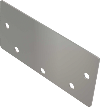 Zaślepka do odpływu skrzynkowego 210, stal nierdzewna AISI 316L