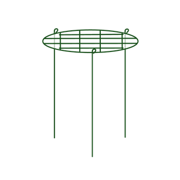 Podpora pierścieniowa do roślin śred.40 cm / wys.60 cm - siatkowa