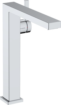 HG Tecturis E Jednouchwytowa bateria umywalkowa 240 Fine CoolStart Ecosmart+ do umywalek nablatowych z kompletem odpływowym Push-Open, Chrom