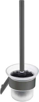 Szczotka WC wisząca titanium ADI D711