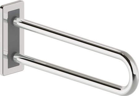 Uchwyt ścienny stały - 60 cm stal, antracyt NIL 041S