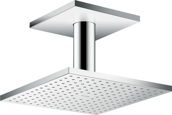 AX ShowerSolutions Głowica prysznicowa 250/250 2jet do montażu w suficie, Chrom