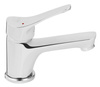 STILLO bateria umywalkowa stojąca, korek z tworzywa click-clack, chrom