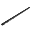 Listwa spadkowa podłogowa czołowa 130 cm czarna