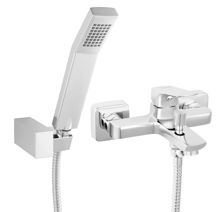 VITTO VERDELINE bateria wannowa z zestawem natryskowym, chrom