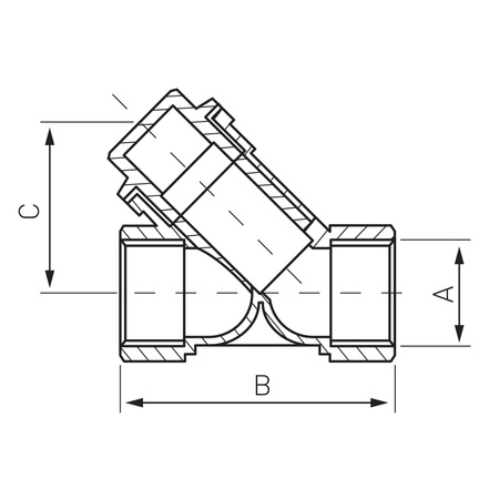 Filtr siatkowy 1 1-4"