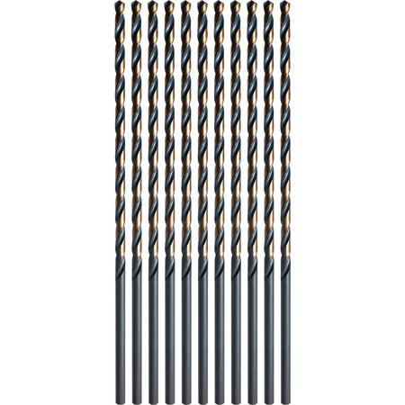 WIERTŁO DO METALU EXTRA DŁUGIE 4 MM (220 MM) PROFI