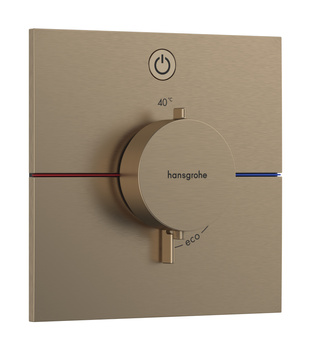 HG ShowerSelect Comfort E Bateria termostatyczna do 1 odbiornika, podtynkowa, Brąz Szczotkowany
