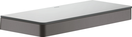AX Universal Softsquare Półka 300, Czarny Chrom Szczotkowany