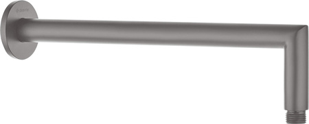 Wylewka prysznicowa ścienna - 400 mm stała titanium Cascada NAC D45K