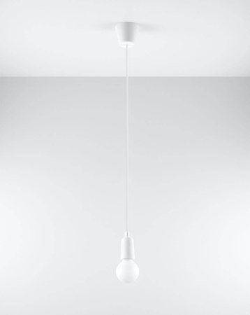 Lampa wisząca DIEGO 1 biała