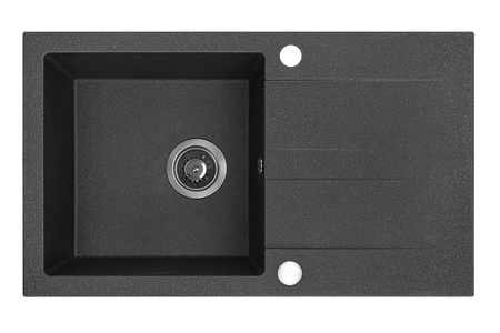 SHIRE zlewozmywak granitowy 1-komorowy z ociekaczem