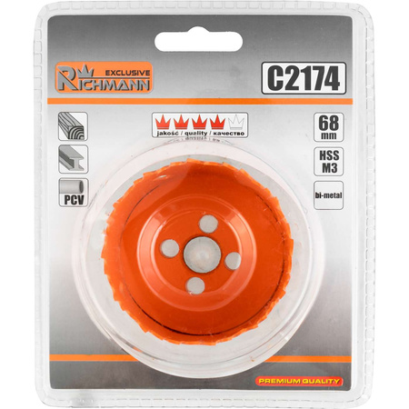 OTWORNICA BIMETAL  68  MM