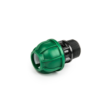 IQ Łącznik do rur PE 40mm / GZ 1"