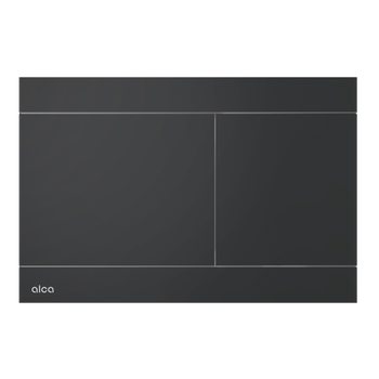 Przycisk sterujący do systemów podtynkowych, stal nierdzewna-czarny mat