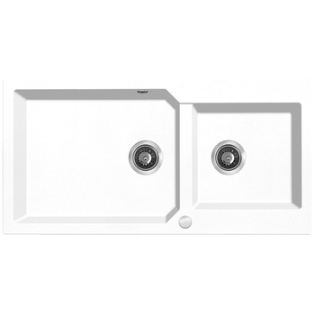 Milos - zlewozmywak 2-komorowy