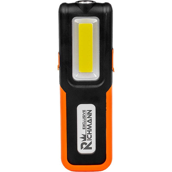 LAMPA AKU. 5W + 3W, UCHYLNA, REGULACJA MOCY