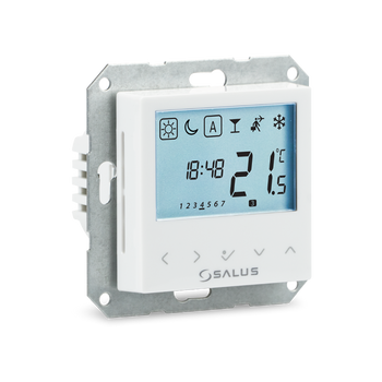 Salus przewodowy, podtynkowy elektroniczny regulator temperatury BTRP230, programowalny, 230 V